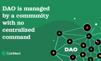 DAO is managed by a community with no centralized command